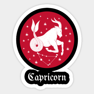 CAPRICORN HOROSCOPE Sticker